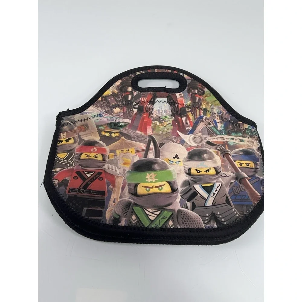 LEGO‎ Ninjago Lunch Bag Insulated Neoprene Kids Tote Zipper Case